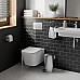 Комплект 2 в 1 инсталляция + клавиша смыва Iberica Blanca Inox-C хром матовый