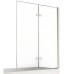 Шторка для ванны NEW TRENDY NEW SOLEO 120x140 R хром