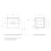 Тумба под раковину BelBagno 60 ALBANO-CER-600-2C-SO-RNG подвесная Robere Nature Grigio
