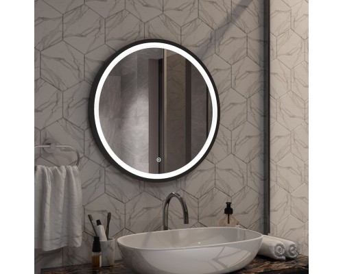 Зеркало Континент "Style Black LED" ЗЛП1016