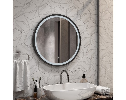 Зеркало Континент "Style Black LED" ЗЛП1016