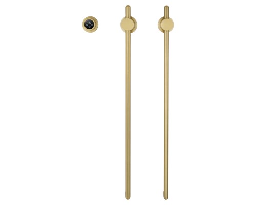 Полотенцесушитель электрический Wonzon&Woghand LEIPZIG, Браш золото WW-AL3621-BG