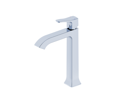 Смеситель для раковины высокий Wonzon&Woghand, Хром