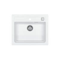 Мойка кухонная Alveus Granital Atrox 30 1131991 590х500 белый