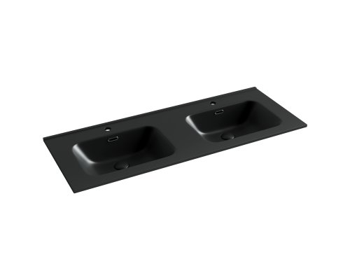 Умывальник накладной Ceramicanova Element 1210x465x180 черный матовый