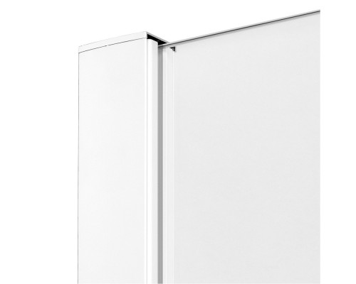 Шторка для ванны NEW TRENDY NEW MODUS WHITE 80x150 белый