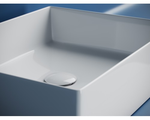 Раковина накладная Ceramicanova 361x471x130, белый