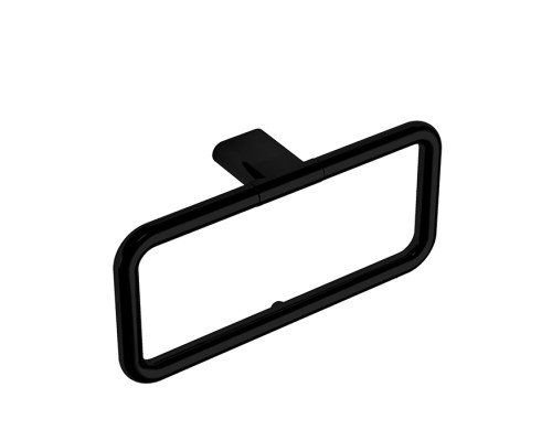 Кольцо для полотенца Colombo Mini цвет черный матовый