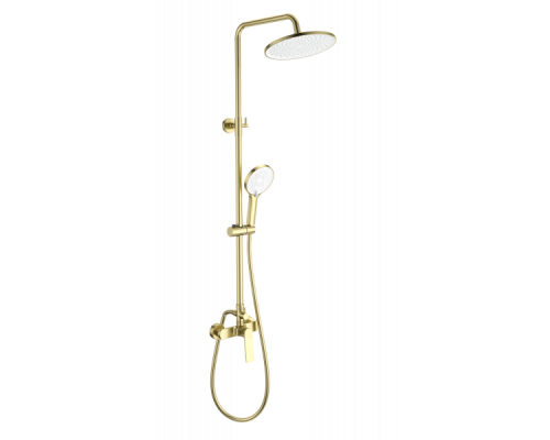 Душевая система Wonzon&Woghand, Брашированное золото