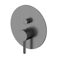 Смеситель для душа скрытого монтажа WHITECROSS Y Y1235GM оружейная сталь