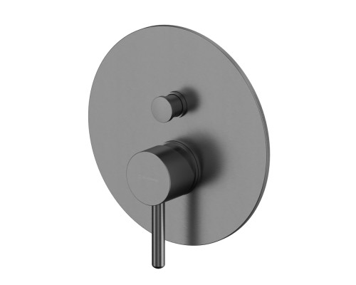 Смеситель для душа скрытого монтажа WHITECROSS Y Y1235GM оружейная сталь