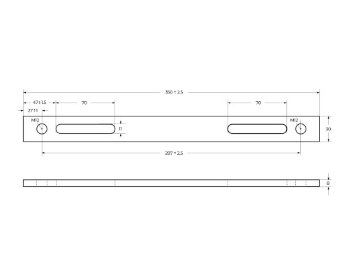 Комплект кронштейнов для крепления ног BelBagno BB05-EAGLE-SUP