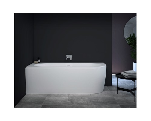 Акриловая ванна Cezares Slim 179x79 L SLIM CORNER-180-80-60-L-W37-SET без гидромассажа