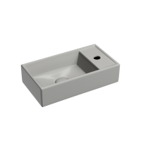 Рукомойник подвесной Ceramicanova антрацит матовый Element 407x217x100