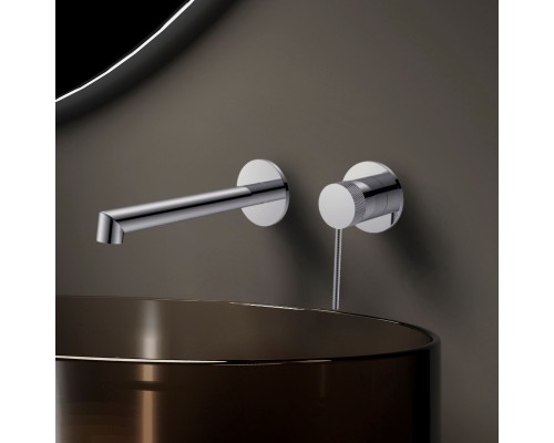 Смеситель для раковины Vincea Rim VBFW-2RM1CH встраиваемый однорычажный, хром