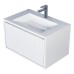 Тумба под раковину 70 см, Uperwood Next Premium, белая, 1 ящик