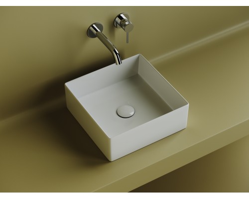 Раковина накладная Ceramicanova 361x361x130, белый