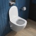 Унитаз биде BelBagno Uno подвесной с сиденьем Микролифт