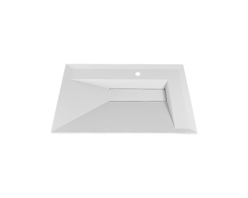 Раковина для ванной Uperwood Lotus Premium 80х50х13 см, белая матовая