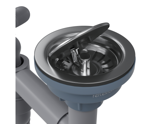 Кухонная мойка Reflexion Iseo RX2246SS полированная сталь