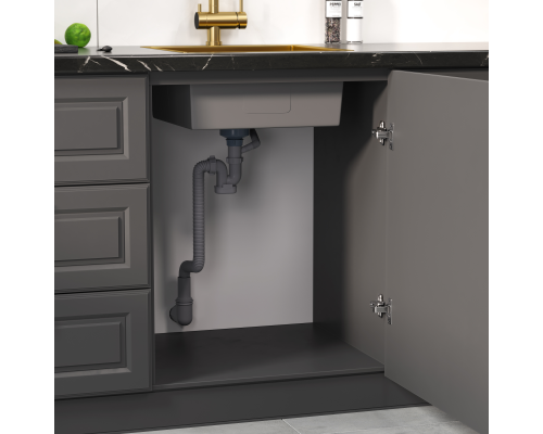 Кухонная мойка Reflexion Iseo RX2246SS полированная сталь