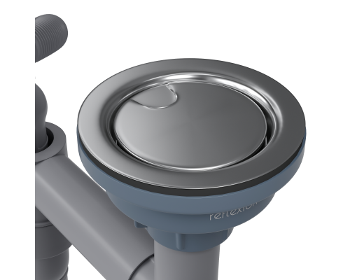 Кухонная мойка Reflexion Iseo RX2246SS полированная сталь