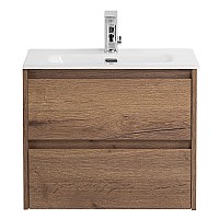 Тумба под раковину BelBagno KRAFT 39-600/390-2C-SO-RT подвесная Rovere Tabacco