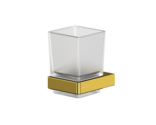 Стакан подвесной WHITECROSS Cubo золото