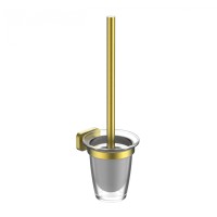 Туалетный ершик в комплекте Wonzon&Woghand GRAFFITY, Брашированное золото WW-9329-BG