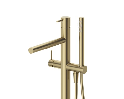 Смеситель для ванны Cezares Leaf LEAF-VDP-L-SR Sunrise