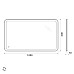 Зеркало BelBagno SPC-MAR-1000-600-LED-TCH