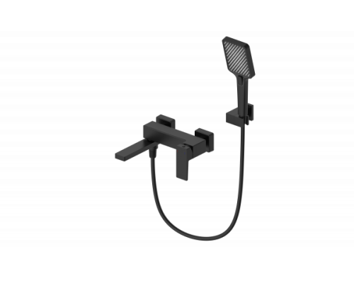 Смеситель для ванны с душем Wonzon&Woghand, Черный матовый