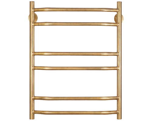 Полотенцесушитель латунный Secado Агата 4 50х70, электрический R, бронза