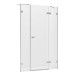Дверь в нишу NEW TRENDY EVENTA PLUS R 170x200 хром