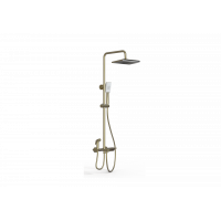 Душевая система с термостатом Wonzon&Woghand, Брашированное золото