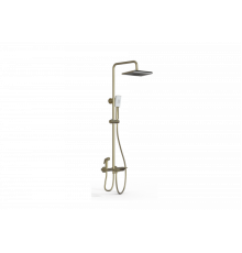 Душевая система с термостатом Wonzon&Woghand, Брашированное золото