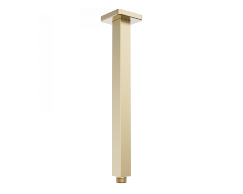 Держатель верхнего душа 22*300мм Wonzon&Woghand, Брашированное золото WW-SA07-30-BG
