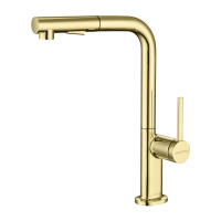 Смеситель для кухни Paulmark Neo Ne214419-G Золото