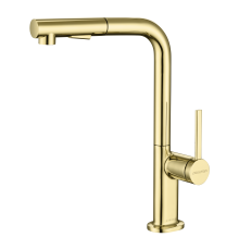 Смеситель для кухни Paulmark Neo Ne214419-G Золото