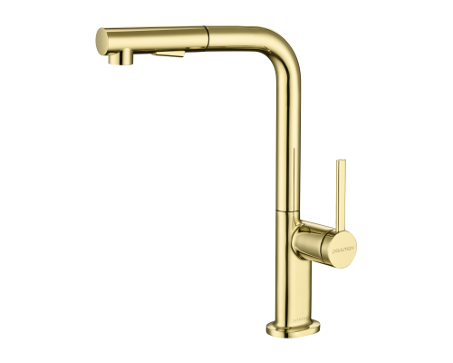 Смеситель для кухни Paulmark Neo Ne214419-G Золото