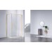 Душевой уголок Vincea Slim-N VSR-4SN8011CLG, 110x80, браш золото, стекло прозрачное