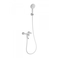 Смеситель для ванны с душем Wonzon&Woghand, Белый матовый