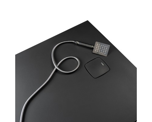 Душевой поддон Starohome Cosmo 140х100 Black Matt Cosmo