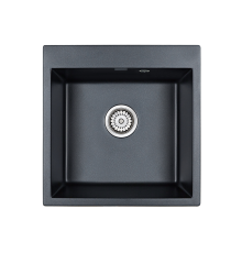 Мойка для кухни кварцевая Paulmark Praktisch PM105152-BLM