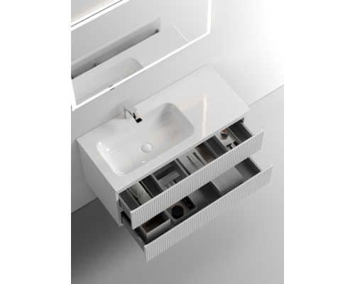 Тумба под раковину Sancos SNOB T 100x50 Bianco