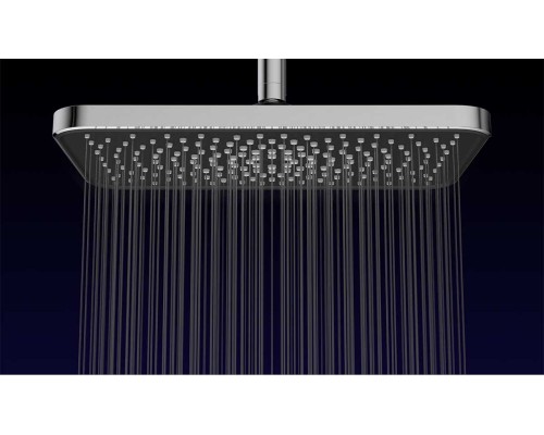 Душевой комплект Vincea VSFW-321MT1RGM встраиваемый, термостат, 2 режима, вороненая сталь