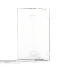 Шторка для ванны NEW TRENDY AVEXA WHITE 100x150 R белый