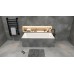 Ванна из литьевого мрамора Flere Serena Slim 170x75x60 (белый матовый)