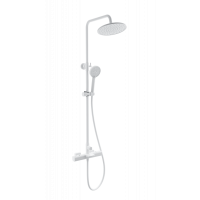 Душевая система с термостатом Wonzon&Woghand, Белый матовый