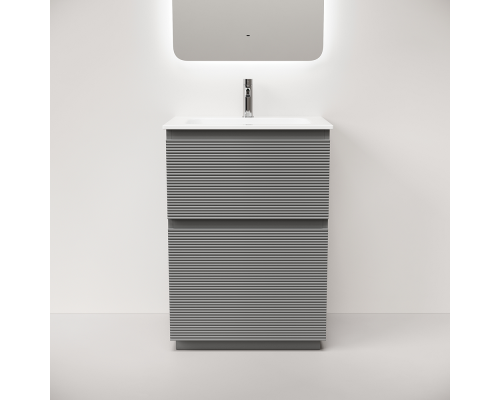 Тумба под раковину Напольная Sancos Folk Floor 59 FL60FES Ergraut soft